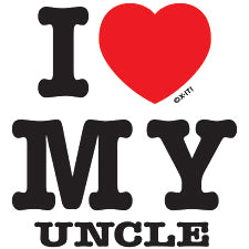 I Love My Uncle Kids T-Shirt