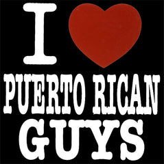 I Love Puerto Rican Guys Hoodie