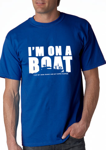 I'm On a Boat (Got My Swim Trunks & My Flip-Floppies) T-Shirt