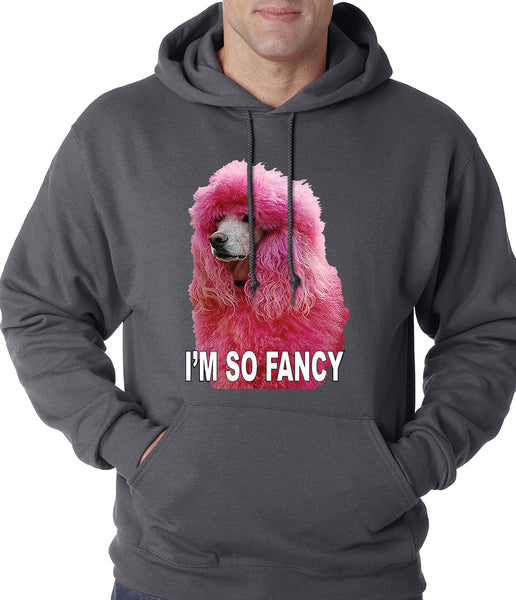I'm So Fancy - Pink Poodle Adult Hoodie –