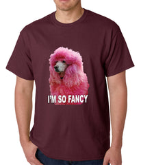 I'm So Fancy - Pink Poodle Mens T-shirt