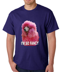 I'm So Fancy - Pink Poodle Mens T-shirt