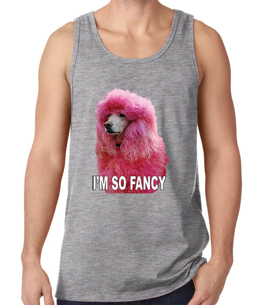 I'm So Fancy - Pink Poodle Tank Top –