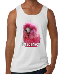 I'm So Fancy - Pink Poodle Tank Top