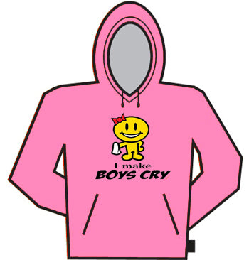 I Make Boys Cry Hoodie –