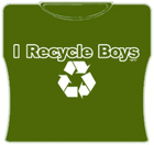 I Recycle Boys Girls T-Shirt