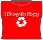 I Recycle Boys Girls T-Shirt
