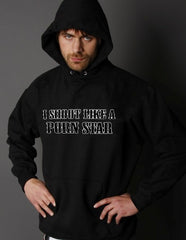 I Shoot Like A Porn Star Hoodie