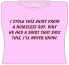 I Stole This.... Girls T-Shirt
