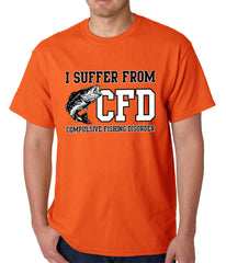 I Suffer From Compulsive Fishing Disorder Mens T-shirt