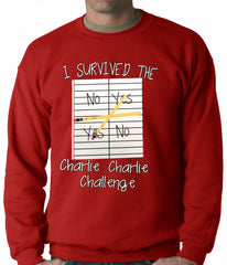 I Survived Charlie Charlie Adult Crewneck