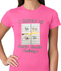 I Survived Charlie Charlie Ladies T-shirt