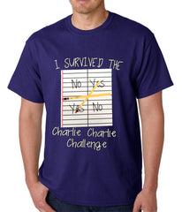 I Survived Charlie Charlie Mens T-shirt