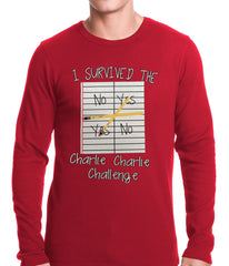 I Survived Charlie Charlie Thermal Shirt