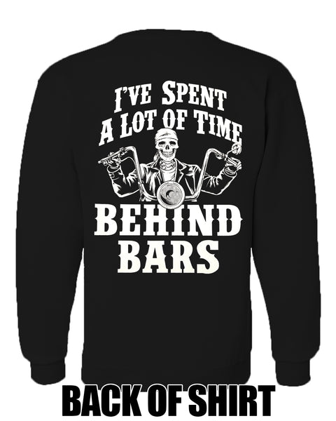 I've Spent a Lot of Time Behind Bars Adult Crewneck –