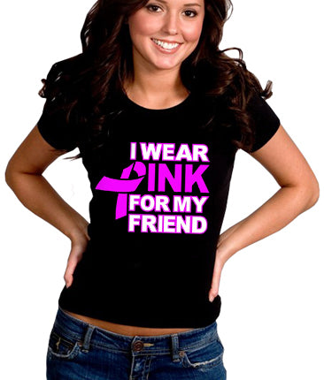 I Wear Pink For My... Girl's T-Shirt 