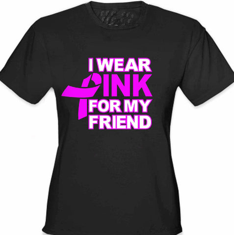 I Wear Pink For My... Girl's T-Shirt