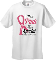 I Wear Pink For Someone Special Men's T-Shirt