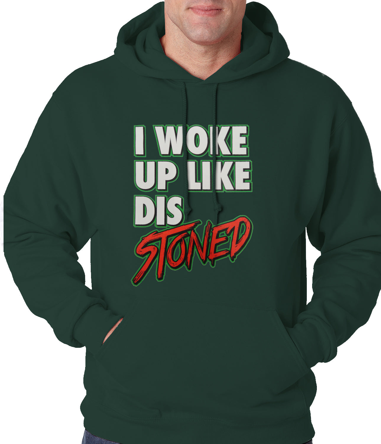 I Woke Up Like Dis, Stoned Adult Hoodie