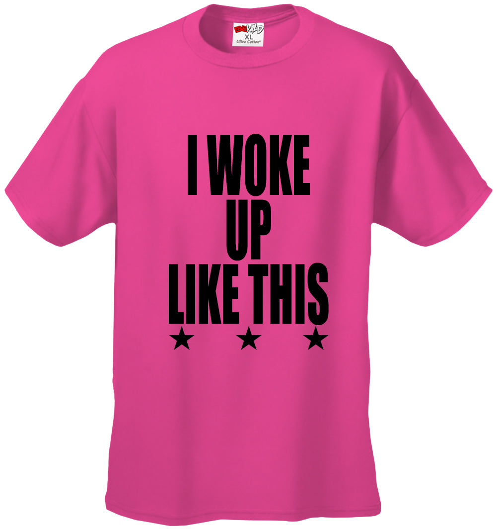 I Woke Up Like This w/ Stars Men's T-Shirt
