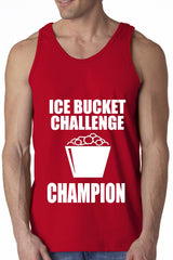 Ice Bucket Challenge Champion Adult Tank Top