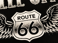 If You Can Read This, The B*tch Fell Off Biker T-Shirt (Back Print)