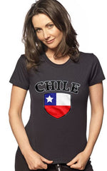 International Soccer Shirts - Chile Crest Girls T-Shirt