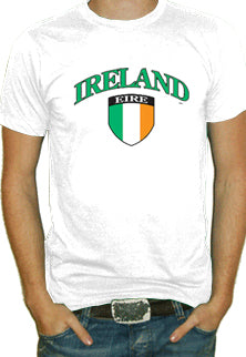 International Soccer Shirts - Ireland Crest T-Shirt (Mens)