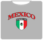 International Soccer Shirts - Mexico Crest T-Shirt (Mens)