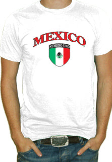 International Soccer Shirts - Mexico Crest T-Shirt (Mens)