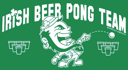 Irish Beer Pong Hoodie –