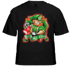 Irish Firefighters T-Shirt - "Fir Na Tine" Men of Fire T-Shirt
