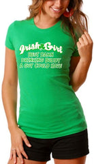 Irish Girl "Best Drinking Buddy" Girls T-Shirt