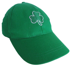 Irish Green Shamrock Baseball Hat