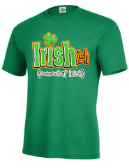 Irish-Ish Funny Men's T-Shirt