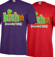 Irish-Ish Funny Men's T-Shirt