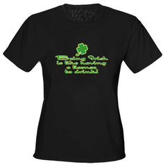 Irish License To Drink Girls T-Shirt