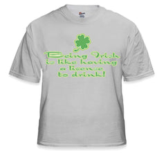 Irish License To Drink T-Shirt