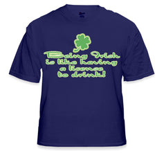 Irish License To Drink T-Shirt