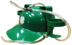 Irish Shamrock Double Beer Can Helmet