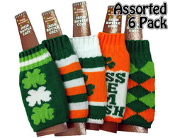 Irish St. Patrick's Day Bottle Cozy (Assorted 6 Pack)