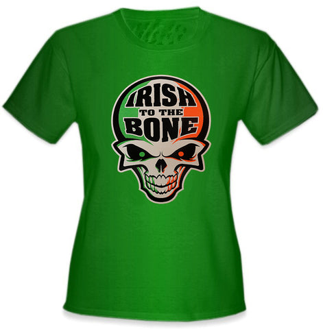 Irish To The Bone Girl's T-Shirts