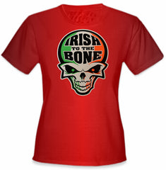 Irish To The Bone Girl's T-Shirts