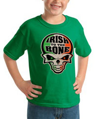 Irish To The Bone Kid's T-Shirt