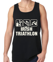 Irish Triathlon Funny St. Patrick's Day Tank Top