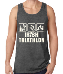 Irish Triathlon Funny St. Patrick's Day Tank Top