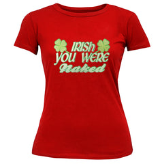 Irish You Were Naked Girl's T-Shirt