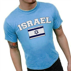 Israel Vintage Flag International Mens T-Shirt