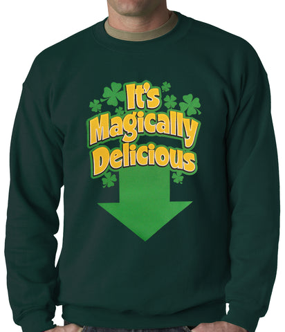 It's Magically Delicious Irish Shamrock Crewneck