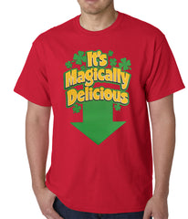 It's Magically Delicious Irish Shamrock Mens T-shirt